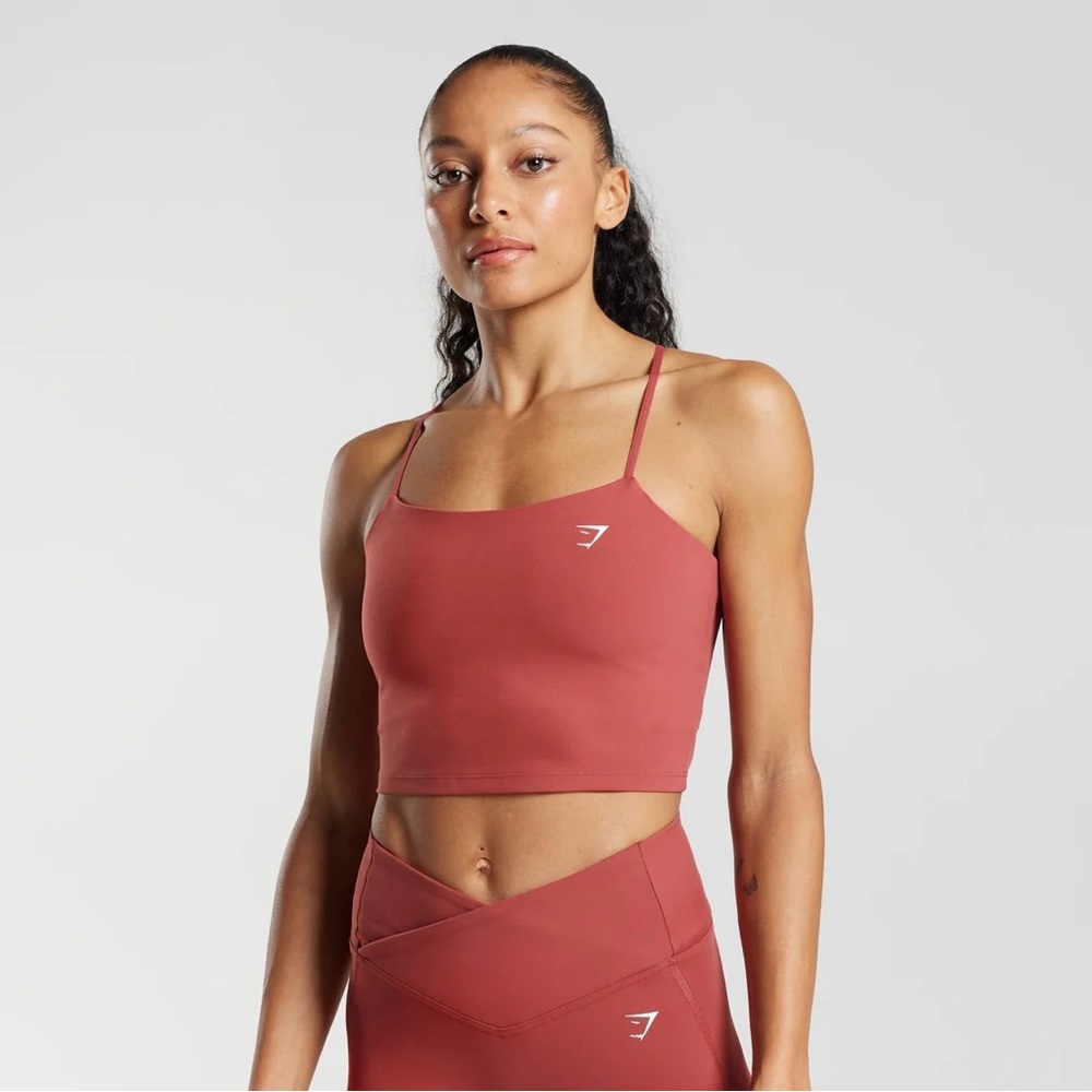 Gymshark Pomegranate Red Sports Bra